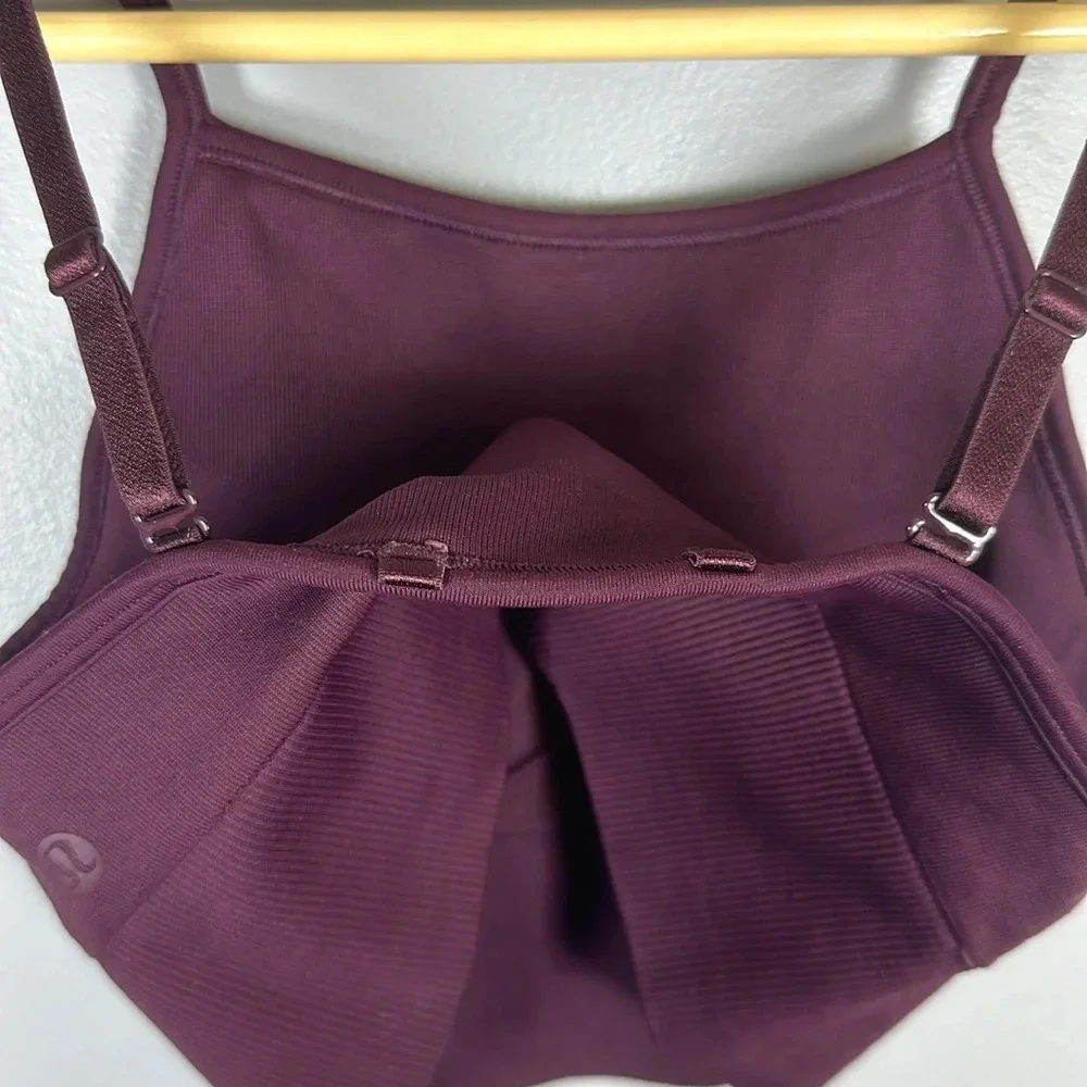 Lululemon Ebb To Street Bra Longline Size 2 - Picture 8 of 9